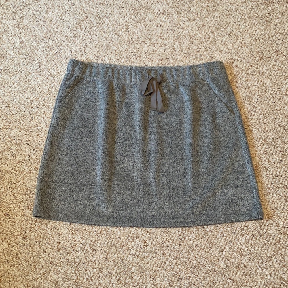 Brushed Knit Jogger Skirt
